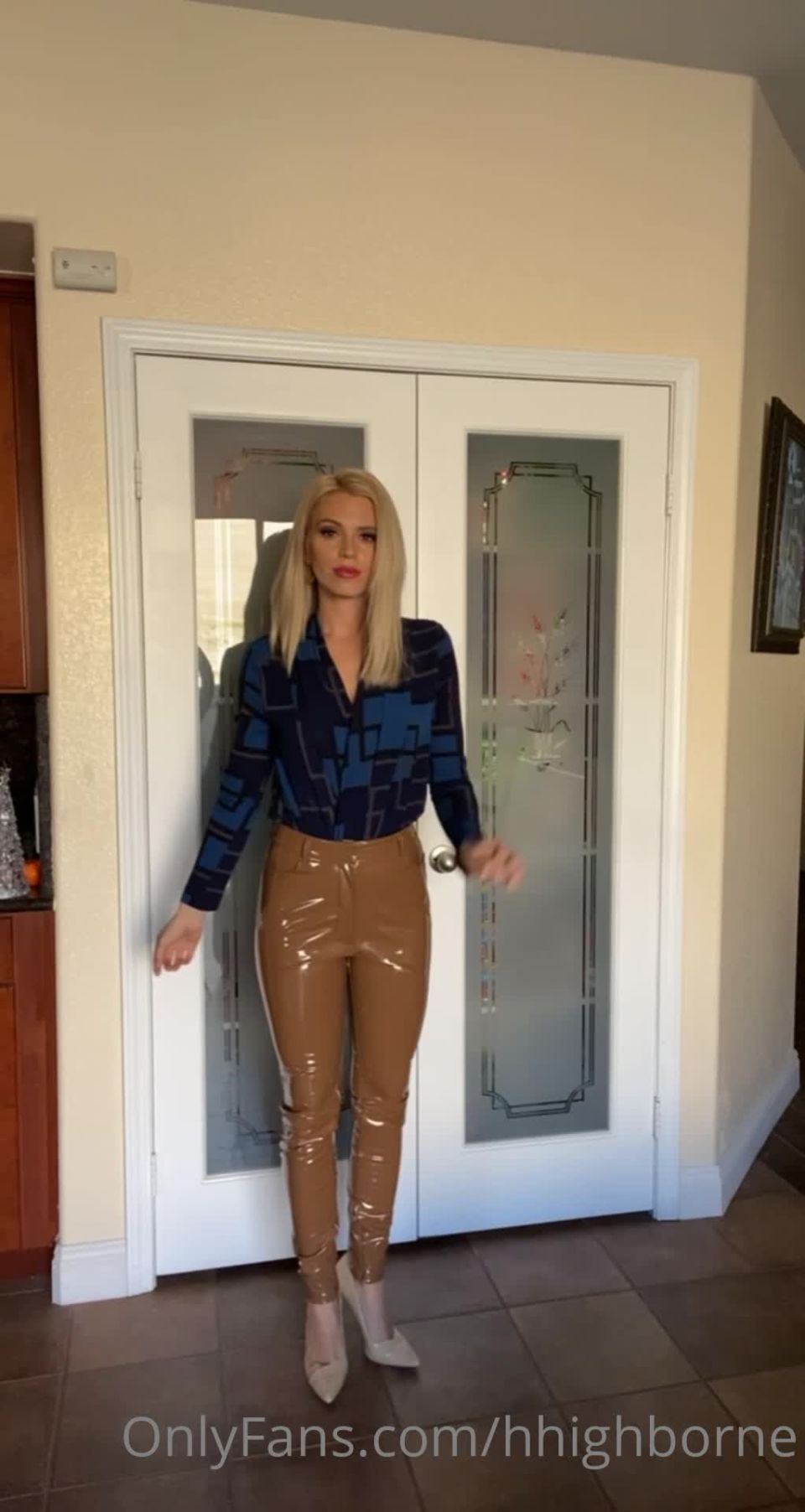 You're A Sucker For Shiny Leggings.