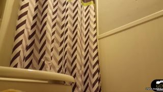 nice slim girl undressing before shower. hidden cam-3