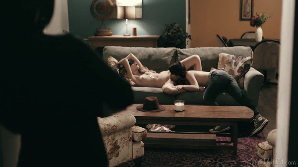 adult clip 39 Angela White, Serena Blair & Scarlett Sage - Strings Attached (Full HD) - natural tits - threesome blonde gets her ass