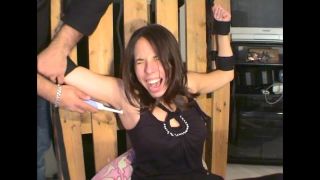 FrenchTickling – Remastered Vintage Series Ysilis’s Punishments In The Stocks Tickling-5