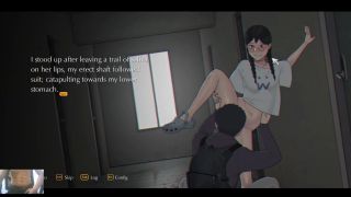 studiouwu - CHEATING WITH A CUTE NERDY GIRL - TENANTS OF THE DEAD-7