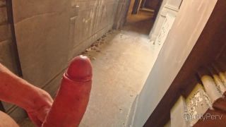 GentlyPervURBEX ADVENTURE  A sexy slut jerks me off in an abandoned church-8