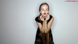 online video 17  Milena Angel in Milena monday questions lips prints live broadcast, teen on teen-3