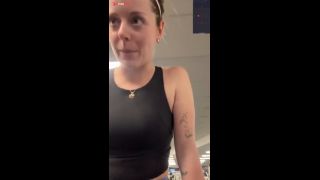 Trying not to cum on the stairmaster... but spoiler alert, I fail-3