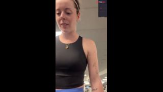 Trying not to cum on the stairmaster... but spoiler alert, I fail-4
