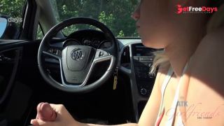 After hiking with Bailey Brooke she sucks your dick in the car-6