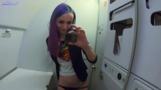 PornHub/PornHubPremium - Sia Siberia - Jerking off my pussy in the airplane and cum Sia Siberia  | pov | hardcore porn pornhub anal-6