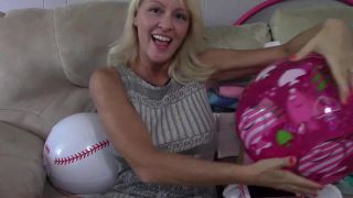 free video 34 femdom penis torture femdom porn | Colorful Beach Ball Inflation | manyvids-8