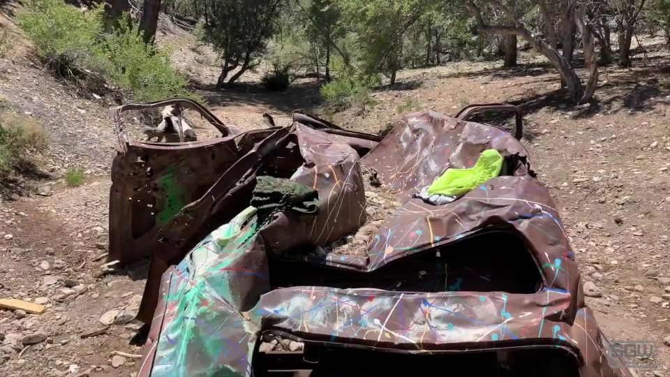 Stacy Sparks - Exploring and Fucking in the Mountains Full HD - Public sex