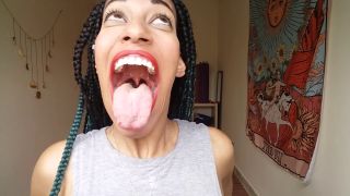 My big mouth and fat tongue (Fetish porn)-0