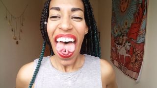 My big mouth and fat tongue (Fetish porn)-5