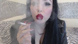 PrincessDi - Smoke and long red nails-5
