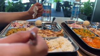 Jonny Watson - quick sex in the toilet of a shopping mall. Indian food tasting-7