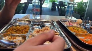 Jonny Watson - quick sex in the toilet of a shopping mall. Indian food tasting-9