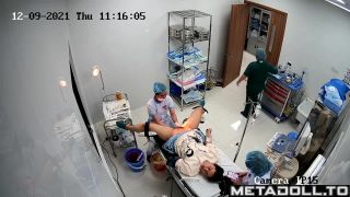 Metadoll.to - Real hidden camera in gynecological cabinet 30-9