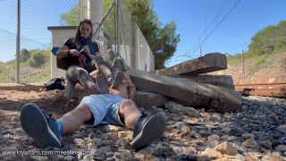 [K2S.CLUB] MISTRESS TIRZA - Promo Used Outdoor By Mistress Tirza CBT Dick Slapping Domination Anal Humiliation - FullHD 1920P-1