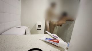 Bathroom I CATCH MY STEP-SISTER MASTURBATING IN THE SHOWER AND SHE LET ME FUCK-5