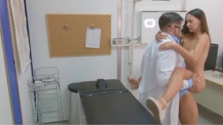 Nick Moreno,Gina Ferocious - Dirty depraved doctor fucks the patient and cums inside mouth with swallow-9