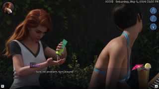 Adult Gameplay Videos - Boundaries of Morality - V0.451 - Emma and Shelly exposed their boobs while sunbathing - Highlight-2