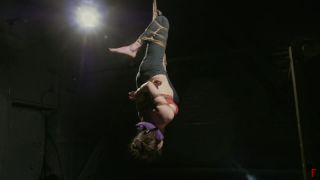 RF MOVIES - Elisara - Rope Bondage And One Leg Upside - Down Suspension.-7