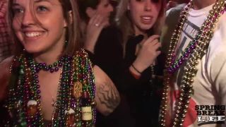 Girls Flashing on Bourbon Street Milf!-0