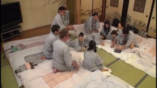 Students Met In The Countryside Of Mixed Bathing Is Gangbang (Orgy)-0