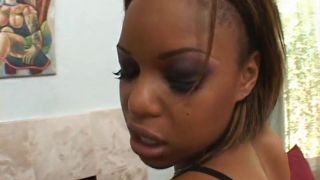 Playful fellow drills ebony babe marie luv with fis stock...-7