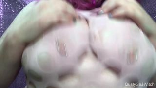 adult xxx video 2 czech bbw Bustyseawitch Busty Teen Pink Fishnet Play , big tits on big tits porn-1