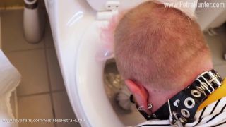 Human Toilet Brush Mistress Petra Hunter (Femdom porn)-7