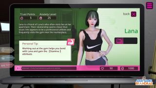 Hentai Game EP2: Lesbian Show with Luna and Mion - Female Anchor Next Door-6