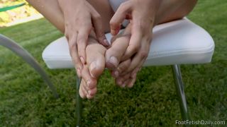 adult video 20 husband has a foot fetish feet porn | Alix Lovell Cream Feet | feet-9