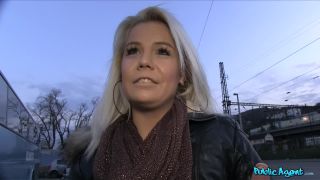 18 Year Old Blonde Takes A Dick Full Of Cum To Pay For A New Phone-1