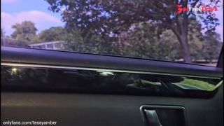 I Made My UBER Driver Touch Me - He Parked Up and Made Me CUM Licking Me in the Backseat-7