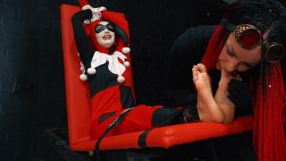 RussianFetish - Crazy Harley Quinn have fails - Long feet...-4