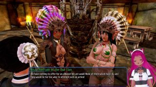 Cunnilingus VTuber LewdNeko Plays Harem Hotel Part 47-9