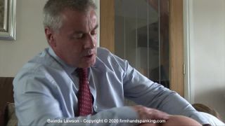 porn clip 11 Firm Hand Spanking – MP4/HD – Belinda Lawson – Spa Rules – V/Bare bottom Hair Brush along with Hands Paddling to Get Belinda, in Excess of Earl Gray’s knee (Release date: Jun 22, 2020), latina fetish on bdsm porn -8