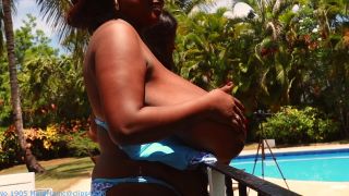 Maja meets miosotis and kristina part 4 hot double titplay under the carribean sun - Solo-5