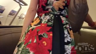 Watch Free Porno Online – Voyeur upskirt – Under the skirt of a slender blonde ,  on voyeur -3