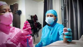 DOMINA FIRE - Mummified And Tormented By 2 Cruel Nurses 1.-3