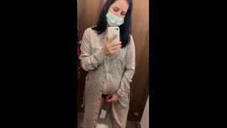 Video Pregnant Beauty Masturbates In a Clothing Store And Tries On ...-3