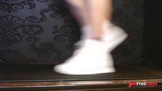 [GetFreeDays.com] Ruffled Socks Reebok Princes Sneakers White Walking Porn Stream November 2022-3