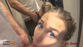 Public Sex  Horny Fit Feen Fucked In The Fitting Room. Mia Bandini 1080p-6