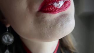 xxx video clip 14 Gynarchy Goddess - Latex Giantess eats tiny slave - mouth - femdom porn chubby femdom-6