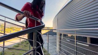 Latex Two Brunettes Walk In Latex Leggings Quick View Por...-9