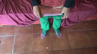 6301 Turkish Stepmother Shows Her Hairy Pussy And Asshole To ...-3