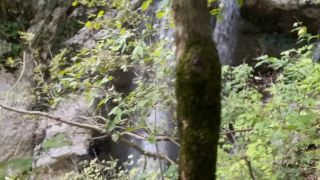 Fucked A Cute Girl Guide At The Waterfall . Extreme Sex In Nature 1080p-0