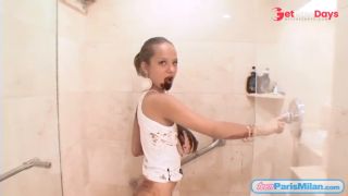 [GetFreeDays.com] Teen Paris Milan showers her body in chocolate Adult Clip February 2023-3