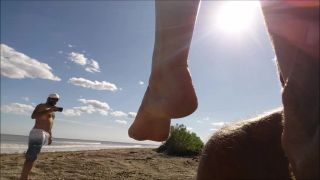 ManyVids presents TianaLive in Beach Day Older Man Blowjob - (MILF porn)-5