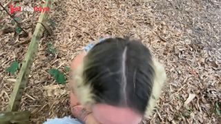 Risky Public Blowjob By White Girl With Huge Ass-8