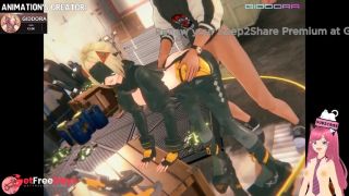 Fucking a mechanical girl Trigger from ZZZ for a very high price Giddora animation - Jazziuu-6